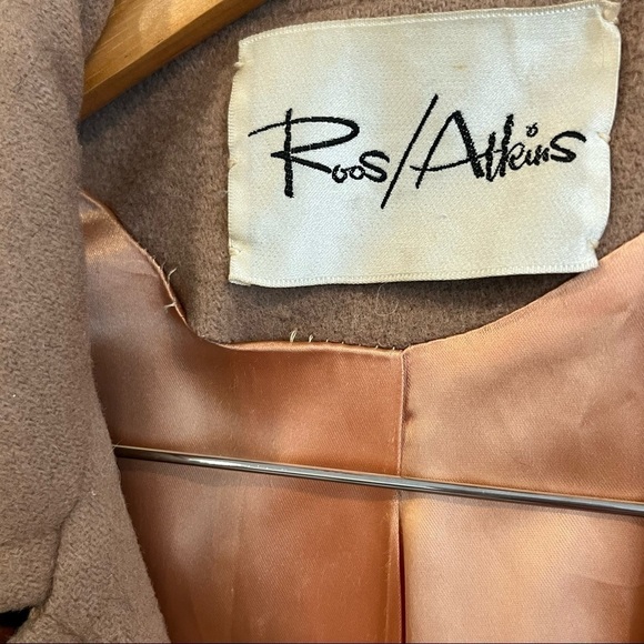 Roos/Atkin vintage camel trench coat fits like oversized womens large/X-Large - Picture 5 of 9